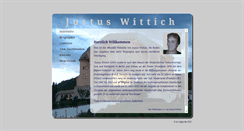 Desktop Screenshot of justus-wittich.de